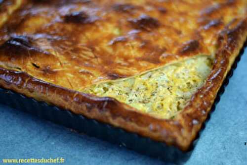 Tourte au cheddar