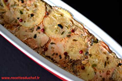 Terrine de foie de lotte