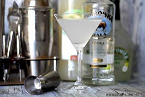 Cocktail Vodka Pomme d'Amande