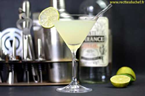 Cocktail à base de rhum : le vrai daïquiri citron