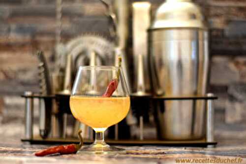 Cocktail à base de tequila et piment : aïe aïe aïe