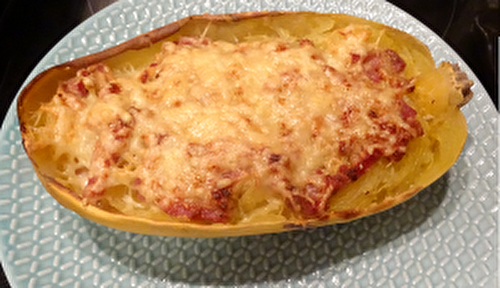 COURGE SPAGHETTIS LARDONS DUCOIN