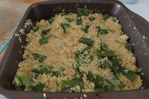 Couscous haricots verts plats