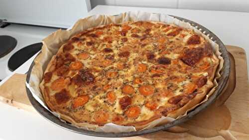 TARTE AUX CAROTTES MOZZARELLA