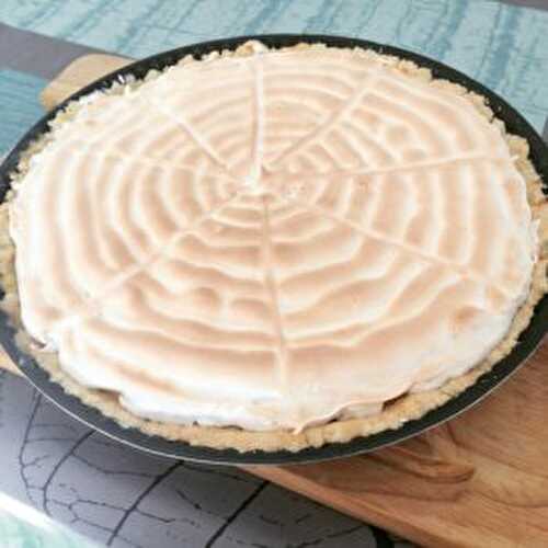 Tarte citron meringuée Amandine