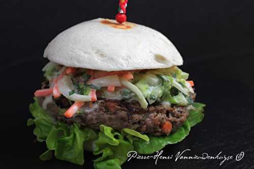 Le bao burger de Chefounet - Recettes et Cuisine à la plancha