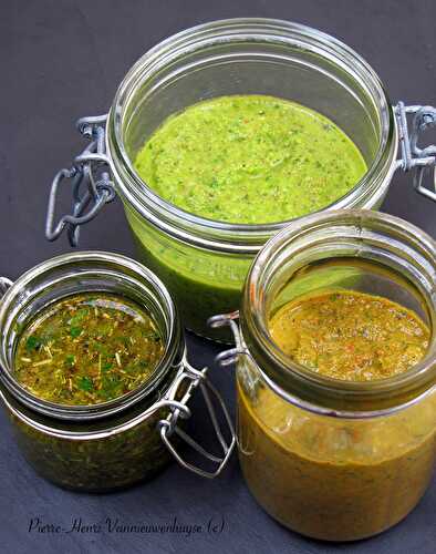 Mon chimichurri : sauce et marinade