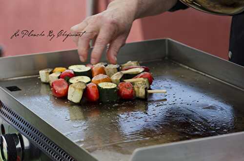 Recette de brochettes de légumes grillés