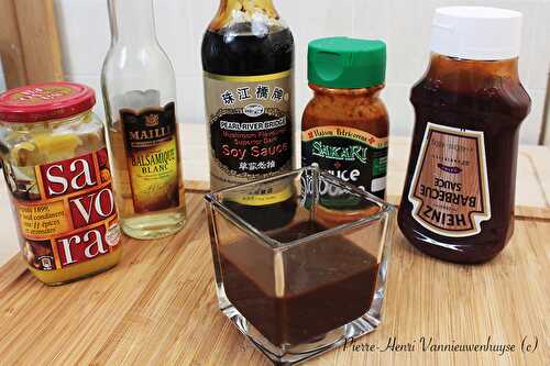 Recette de ma sauce barbecue Style SakaRi