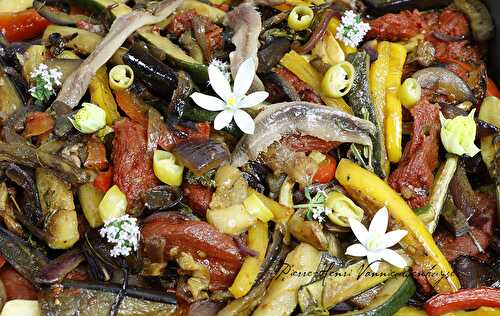 Recette des légumes grillés à la catalane comme une escalivade