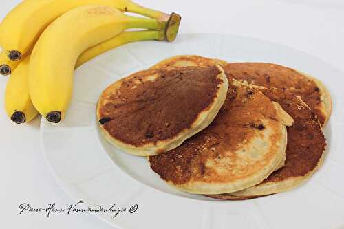 Recette des pancakes à la plancha de Chefounet, trois recettes.