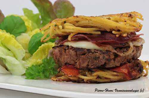 Recette du burger à l'italienne by Chefounet