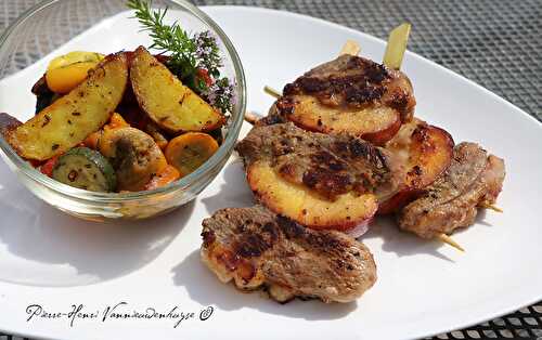 Recette du magret de canard aux nectarines, mariné au miso et poivre de Timut