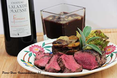 Recette du pavé de rumsteak à la bordelaise