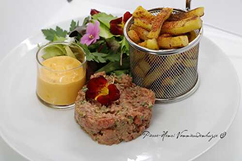 Recette du steak tartare au couteau