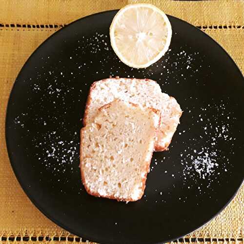 Cake citron amandes