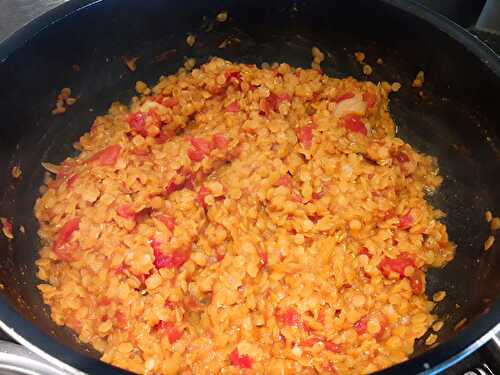 Dahl de lentilles corail