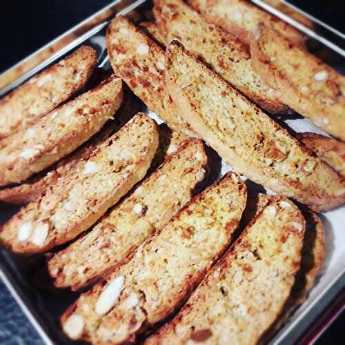 Mes cantuccini aux amandes