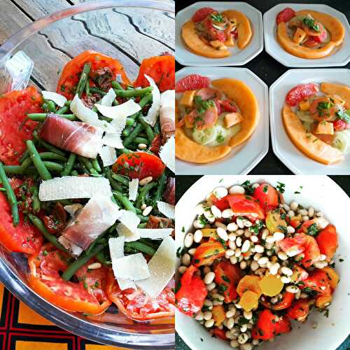 Quatre nouvelles salades d'été
