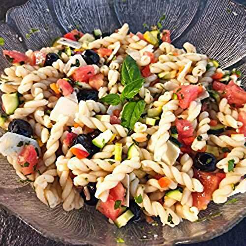 Salade de pâtes à l’italienne