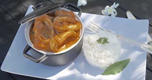 Calamars à l'américaine (ou calmars à l'armoricaine)