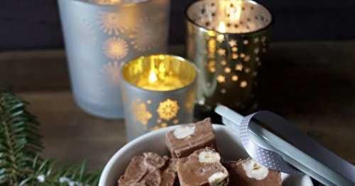 Carachoconoisettes (fudge au chocolat et noisettes)