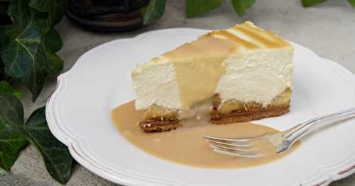 Cheesecake pomme-caramel beurre salé