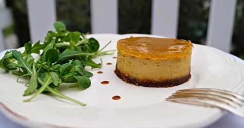 Cheesecakes au foie gras