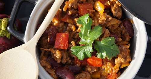 Chili con carne facile et rapide