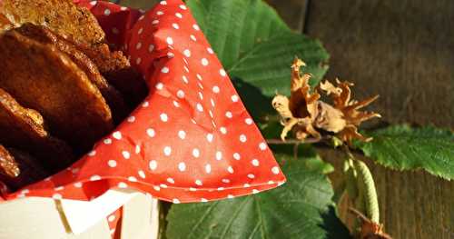 Croquants aux noisettes