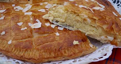 Galette des rois ananas-coco