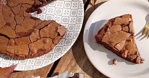 Gâteau au chocolat à la meringue française