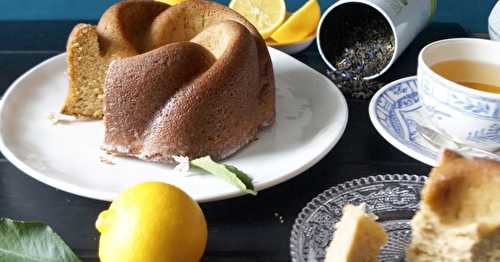 Gâteau au thé Earl Grey et citron bergamote