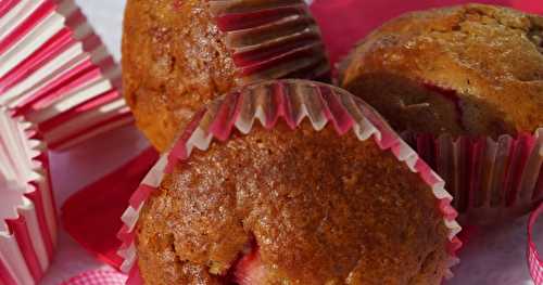 Muffins fraise-citron