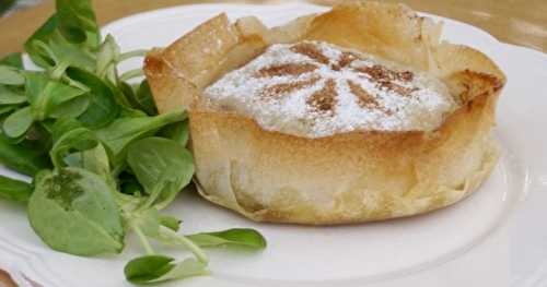 Pastilla de volaille au foie gras