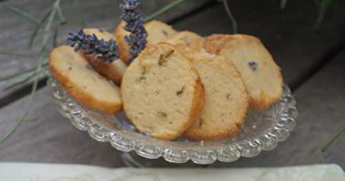 Petits sablés à la lavande