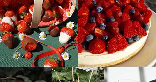 Recettes sucrées pour un buffet des beaux jours