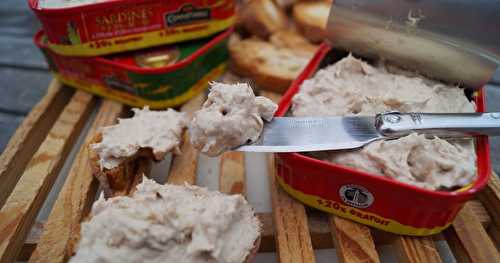 Rillettes de sardines au citron