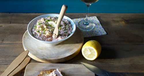 Rillettes de saumon frais et fumé