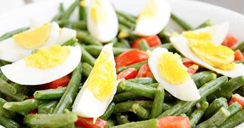 Salade de haricots verts