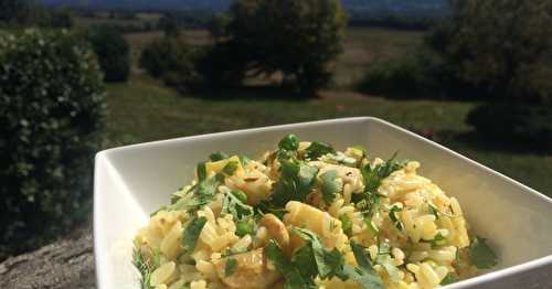 Salade de riz exotique