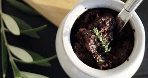 Tapenade d'olives noires