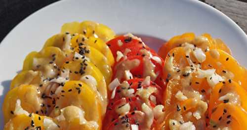 Tomates aux saveurs orientales