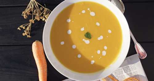 Velouté de carottes à l'anis