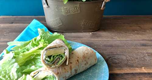 Wraps poulet menthe ananas