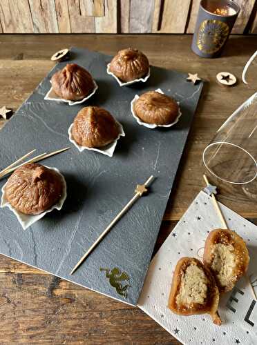 Figues farcies au foie gras