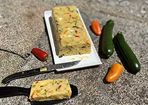 Terrine de polenta aux légumes du soleil