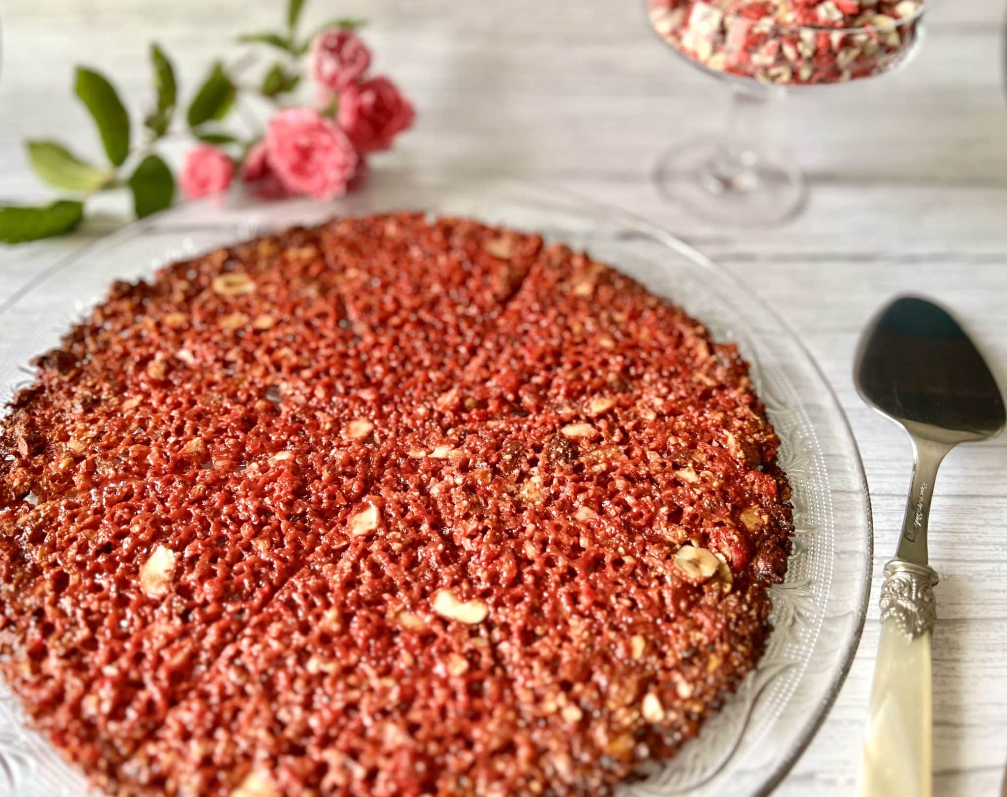 Galette fine à la praline