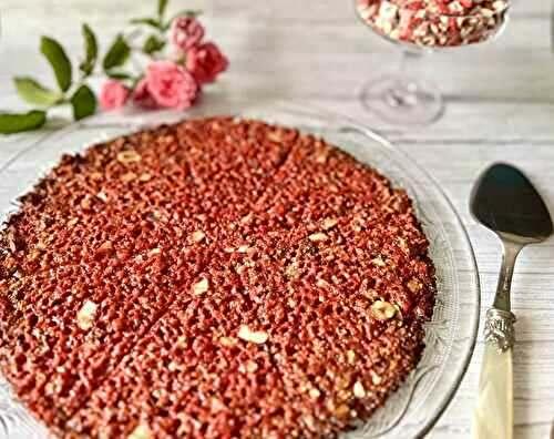Galette fine à la praline