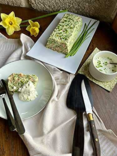Terrine d’épinards au saumon